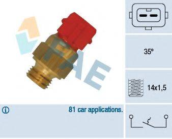 FAE 35871 термовимикач, сигнальна лампа рідини, що охолоджує