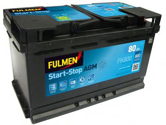 FULMEN FK800 Стартерна акумуляторна батарея; Стартерна акумуляторна батарея