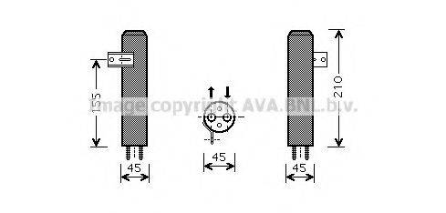 AVA QUALITY COOLING HYD157 Осушувач, кондиціонер