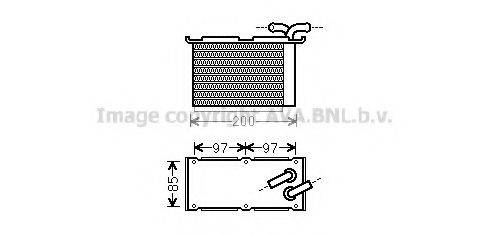 AVA QUALITY COOLING VW4305 Інтеркулер