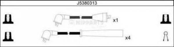 NIPPARTS J5380313 Комплект дротів запалювання