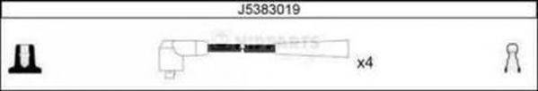 NIPPARTS J5383019 Комплект дротів запалювання