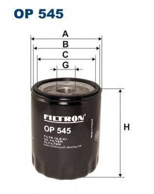 FILTRON OP545 Масляний фільтр