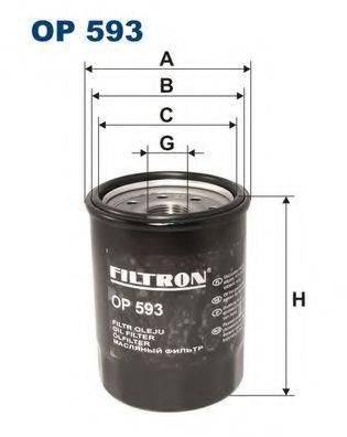 FILTRON OP593 Масляний фільтр