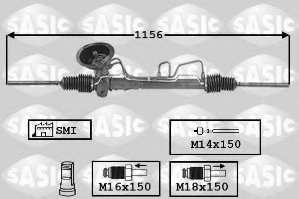 SASIC 7006107 Рульовий механізм
