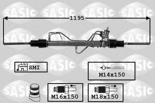 SASIC 7006109 Рульовий механізм