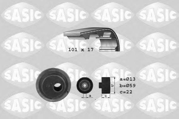 SASIC 1750016 Комплект ременя ГРМ