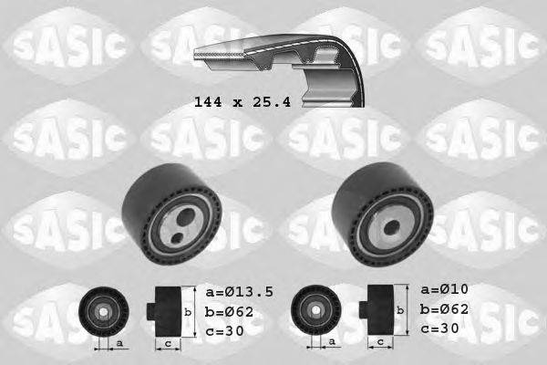 SASIC 1750027 Комплект ременя ГРМ
