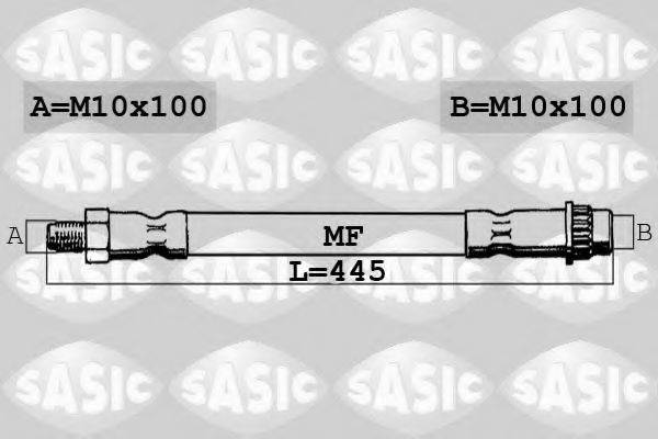 SASIC 6600031 Гальмівний шланг