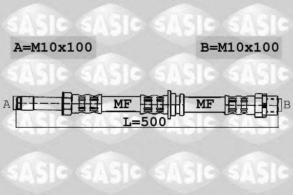 SASIC 6606068 Гальмівний шланг