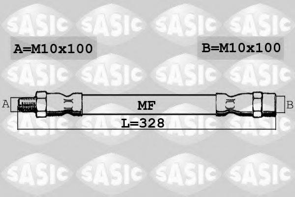 SASIC SBH6283 Гальмівний шланг