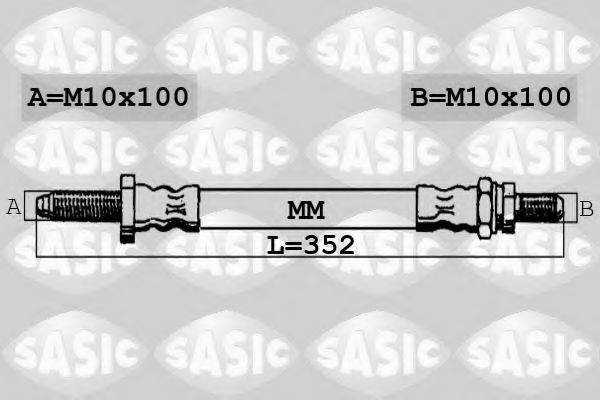 SASIC SBH6337 Гальмівний шланг
