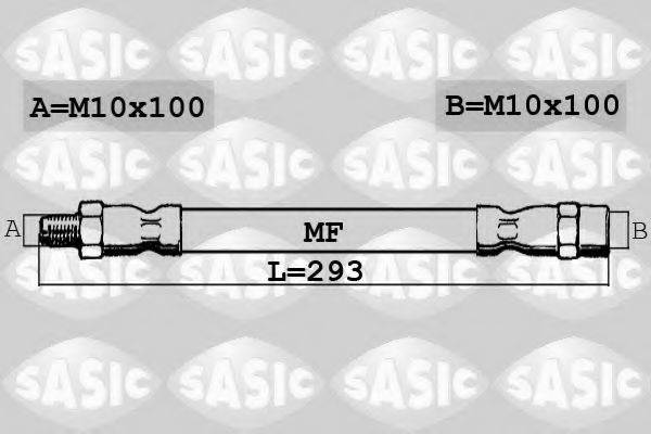 SASIC SBH6381 Гальмівний шланг