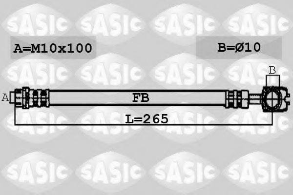 SASIC 6606105 Гальмівний шланг