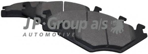 JP GROUP 1163600510 Комплект гальмівних колодок, дискове гальмо