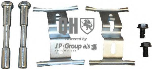 JP GROUP 1163651319 Комплектуючі, колодки дискового гальма