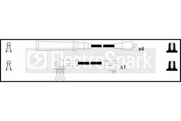 STANDARD OEK212 Комплект дротів запалювання