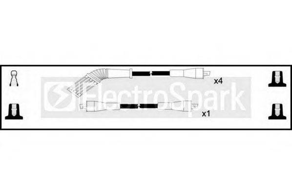 STANDARD OEK463 Комплект дротів запалювання