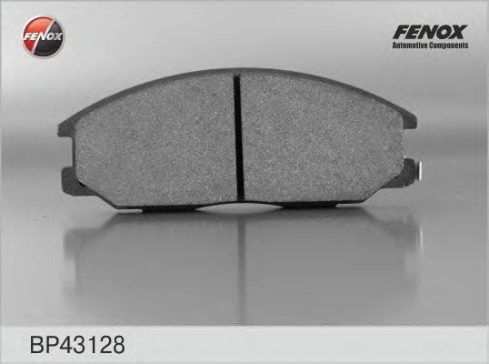 FENOX BP43128 Комплект гальмівних колодок, дискове гальмо