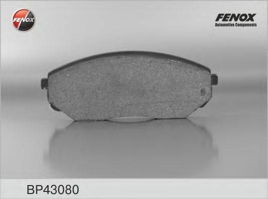 FENOX BP43080 Комплект гальмівних колодок, дискове гальмо