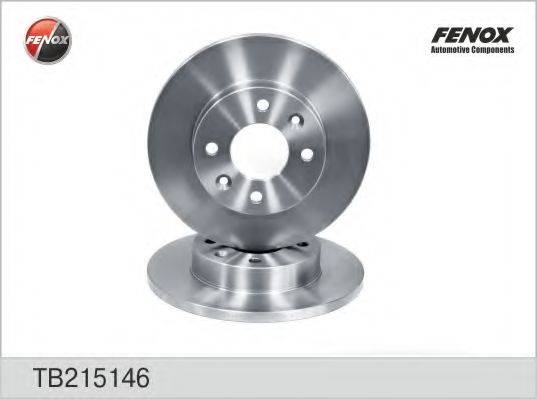 FENOX TB215146 гальмівний диск
