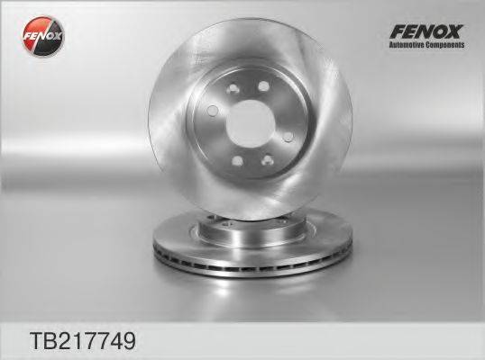 FENOX TB217749 гальмівний диск