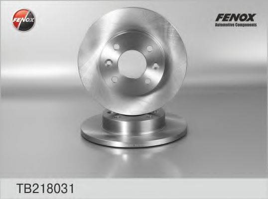 FENOX TB218031 гальмівний диск