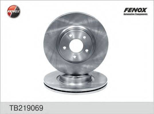 FENOX TB219069 гальмівний диск