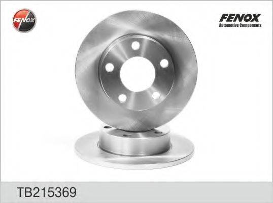 FENOX TB215369 гальмівний диск