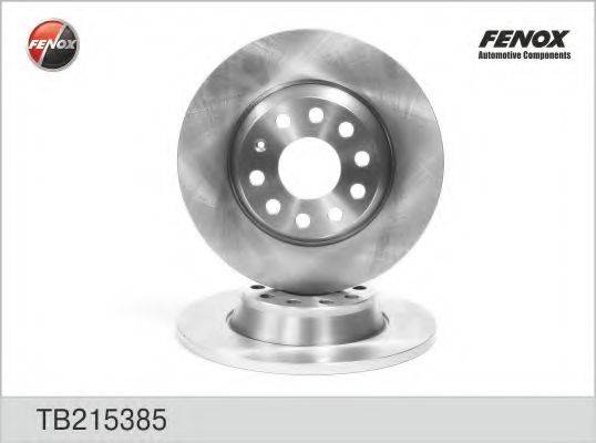 FENOX TB215385 гальмівний диск