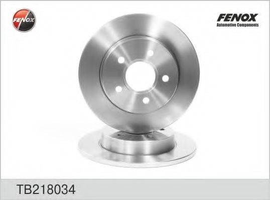 FENOX TB218034 гальмівний диск