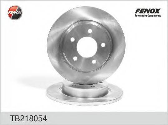 FENOX TB218054 гальмівний диск