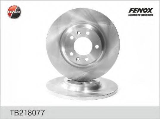FENOX TB218077 гальмівний диск