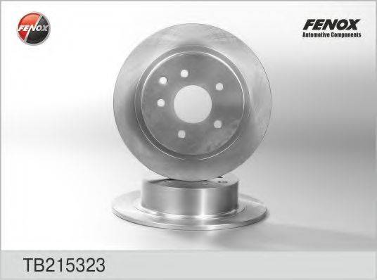 FENOX TB215323 гальмівний диск