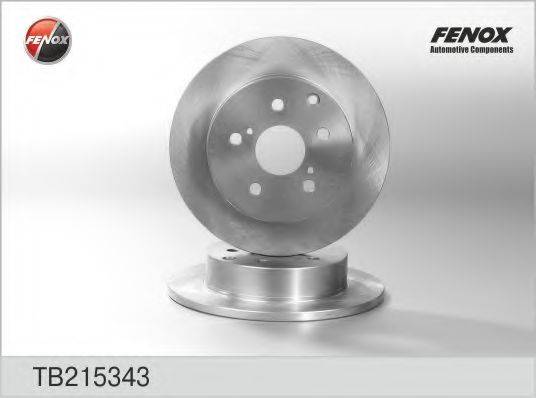 FENOX TB215343 гальмівний диск