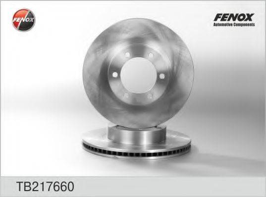FENOX TB217660 гальмівний диск
