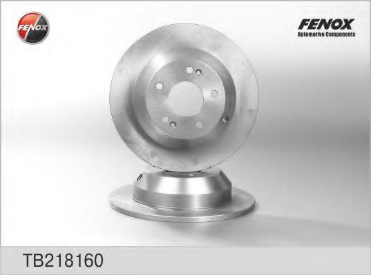 FENOX TB218160 гальмівний диск