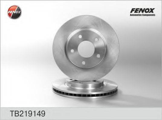 FENOX TB219149 гальмівний диск