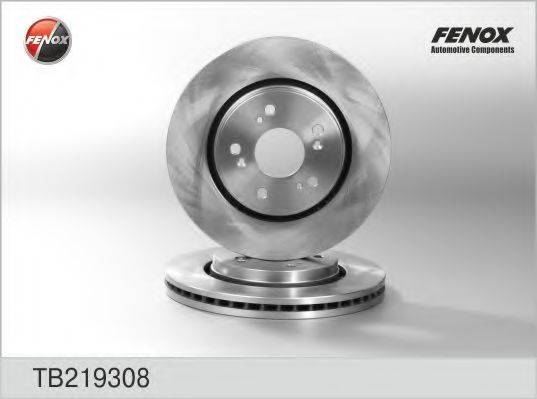 FENOX TB219308 гальмівний диск