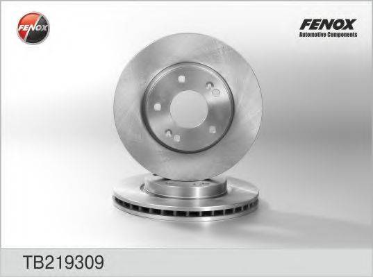 FENOX TB219309 гальмівний диск