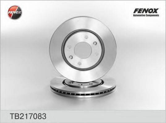 FENOX TB217083 гальмівний диск