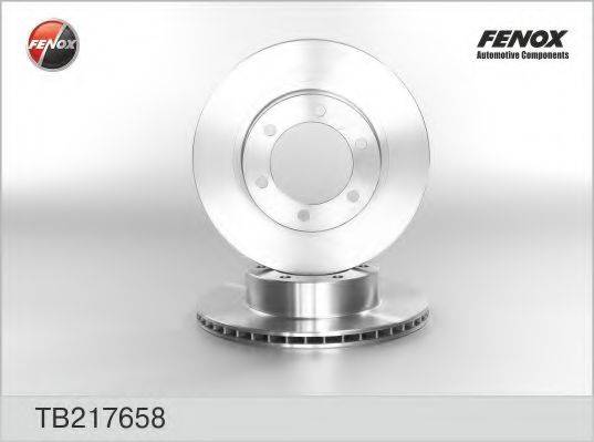 FENOX TB217658 гальмівний диск