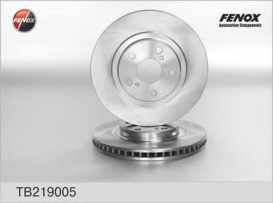 FENOX TB219005 гальмівний диск