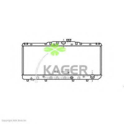 KAGER 311071 Радіатор, охолодження двигуна