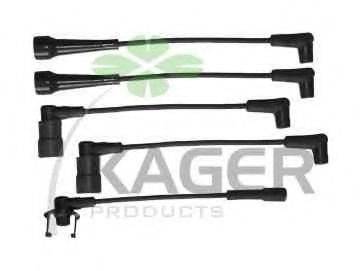 KAGER 640621 Комплект дротів запалювання