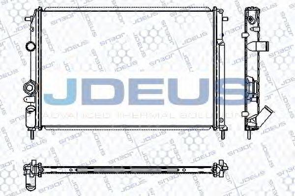 JDEUS RA0230600 Радіатор, охолодження двигуна