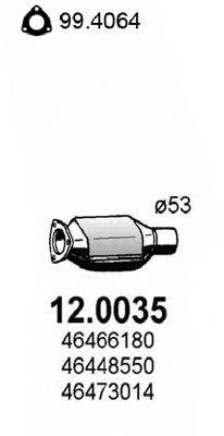 ASSO 120035 Каталізатор