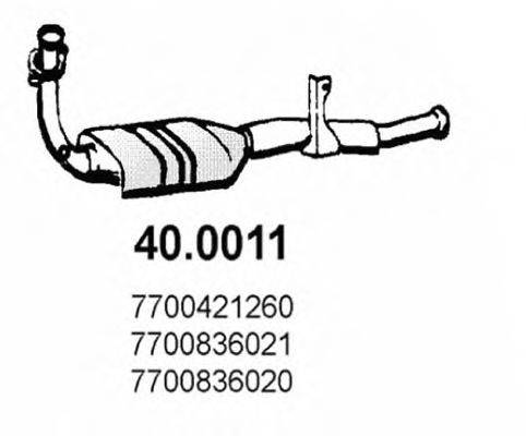 ASSO 400011 Каталізатор