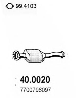 ASSO 400020 Каталізатор