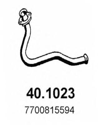 ASSO 401023 Труба вихлопного газу